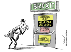 TOWARDS A BREXIT by Patrick Chappatte