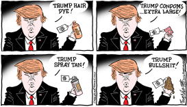 TRUMP BULLSHIT by Bob Englehart