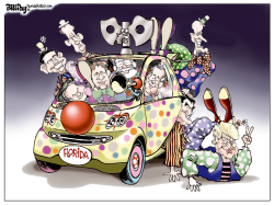 LOCAL FL  CLOWN CAR   by Bill Day