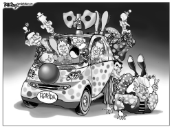 LOCAL FL  CLOWN CAR   by Bill Day