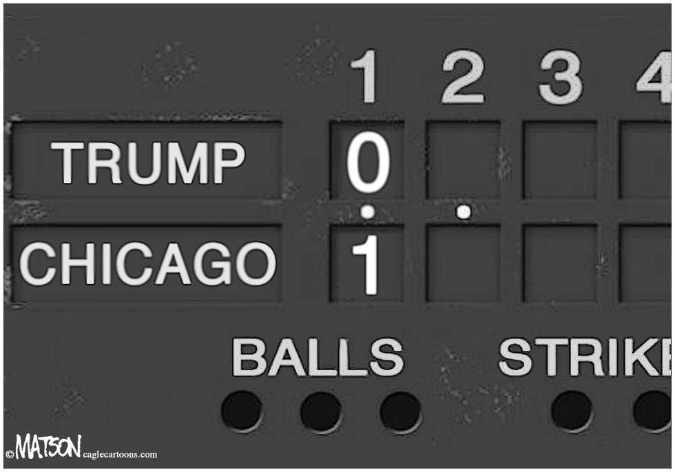  CHICAGO 1 TRUMP 0 by RJ Matson