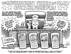 GOVERNOR MATT BLUNT'S OFFICE CELL PHONE PLAN by RJ Matson