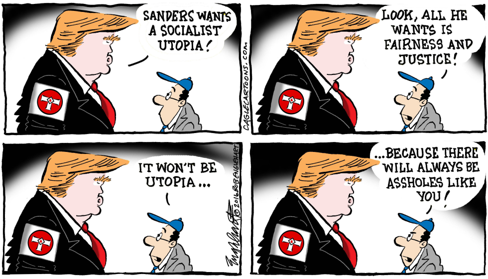  TRUMP NOT PC by Bob Englehart