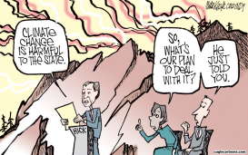 ADO CLIMATE PLAN by Mike Keefe