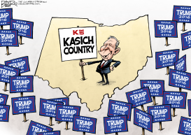 OHIO PRIMARY by Nate Beeler