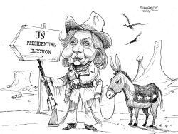 CALAMITY HILLARY by Petar Pismestrovic