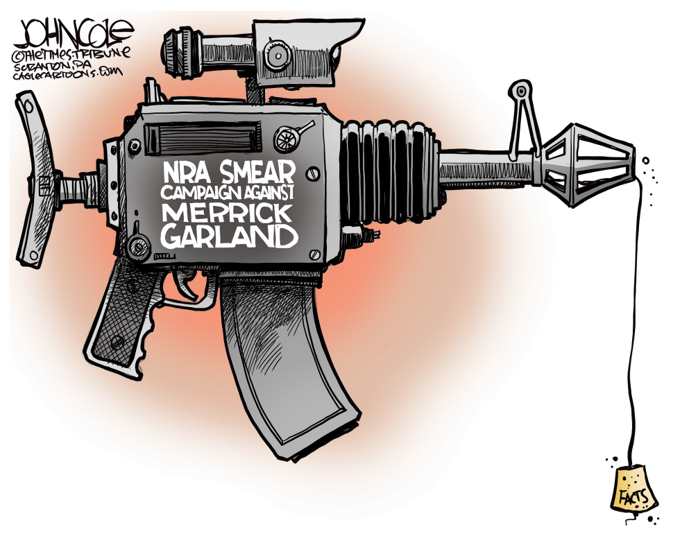  NRA AND MERRICK GARLAND by John Cole