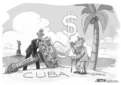 OBAMA CUBA LIBRE by RJ Matson