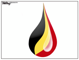 TEARS FOR BELGIUM by Bill Day