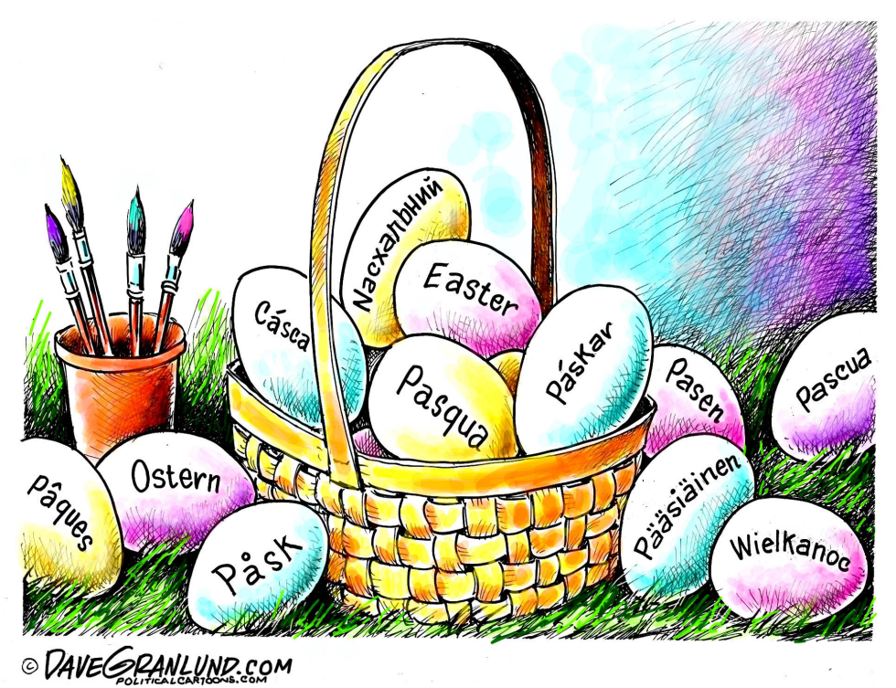  EASTER INTERNATIONAL by Dave Granlund