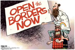 TERROR BORDERS by Rick McKee