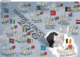 SOME LIVES MATTER by Pat Bagley