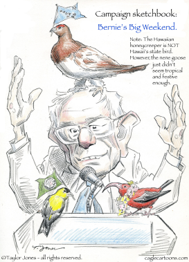 BERNIE'S BIG WEEKEND  by Taylor Jones