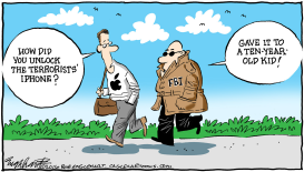 FBI/APPLE by Bob Englehart