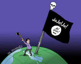 GUERRA CONTRA ISIS by Arcadio Esquivel