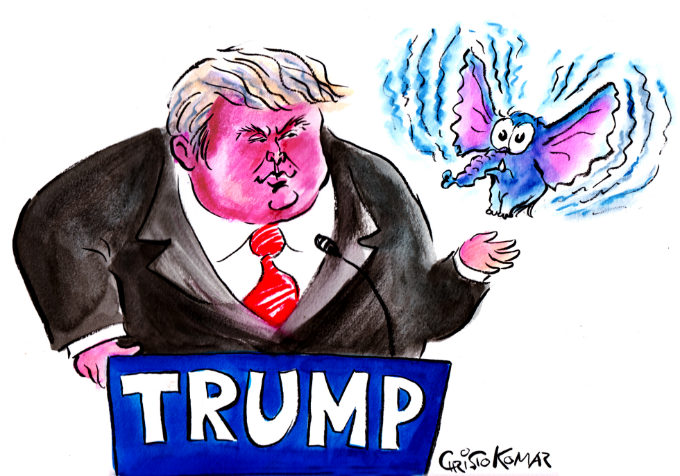  TRUMP'S BIRD by Christo Komarnitski