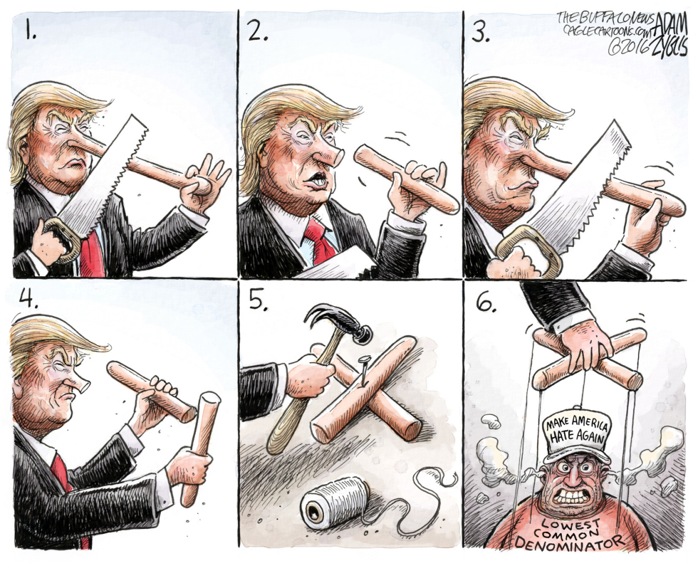  THE RISE OF TRUMP by Adam Zyglis