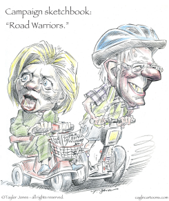 CAMPAIGN SKETCHBOOK - ROAD WARRIORS  by Taylor Jones