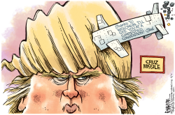 CRUZ MISSILE by Rick McKee