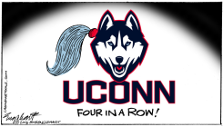 UCONN  by Bob Englehart