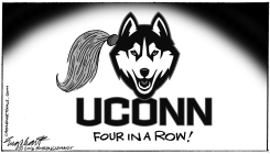 UCONN by Bob Englehart