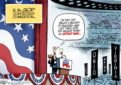 CONTESTED CONVENTION by Nate Beeler