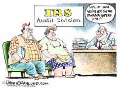 PANAMA PAPERS AND IRS by Dave Granlund