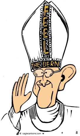 BERNING POPE by Randall Enos