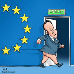 BEXIT CAMERON by Hajo de Reijger