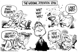 THE US  ATTENTION SPAN by Mike Lane