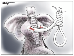 GOP ELECTION NOOSE  by Bill Day