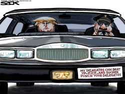 TRUMP DELEGATES by Steve Sack