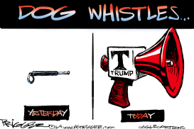 DOG WHISTLES by Milt Priggee