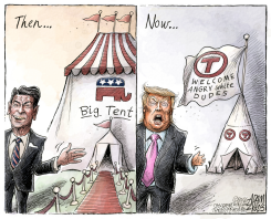 GOP TENTS by Adam Zyglis