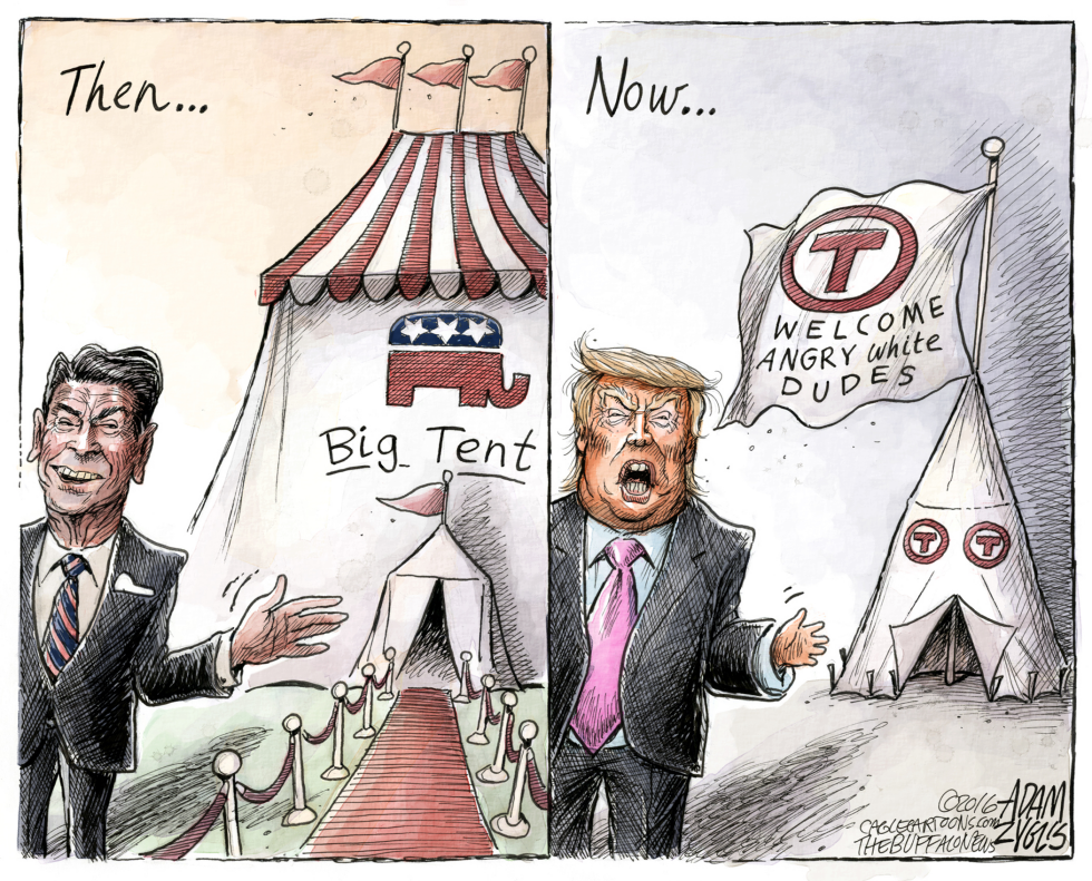  GOP TENTS by Adam Zyglis