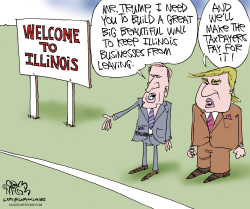 RAUNER NEEDS TRUMP WALL LOCAL-IL by Gary McCoy