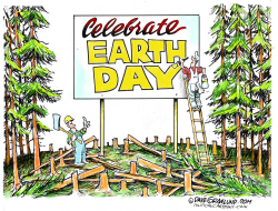 EARTH DAY PR by Dave Granlund