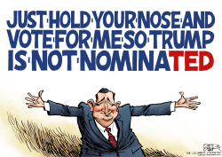 CRUZ CATCHPHRASE by Nate Beeler