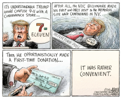 TRUMP 7-ELEVEN by Adam Zyglis