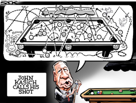 KASICH POOL by Steve Sack