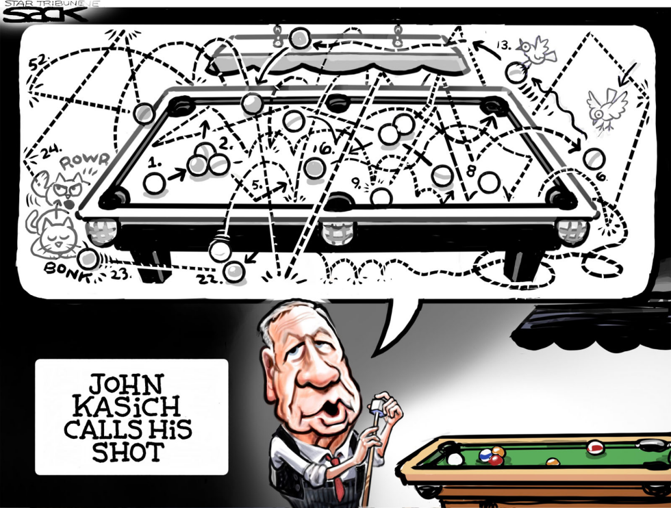  KASICH POOL by Steve Sack