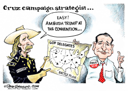 CRUZ BATTLE PLAN by Dave Granlund