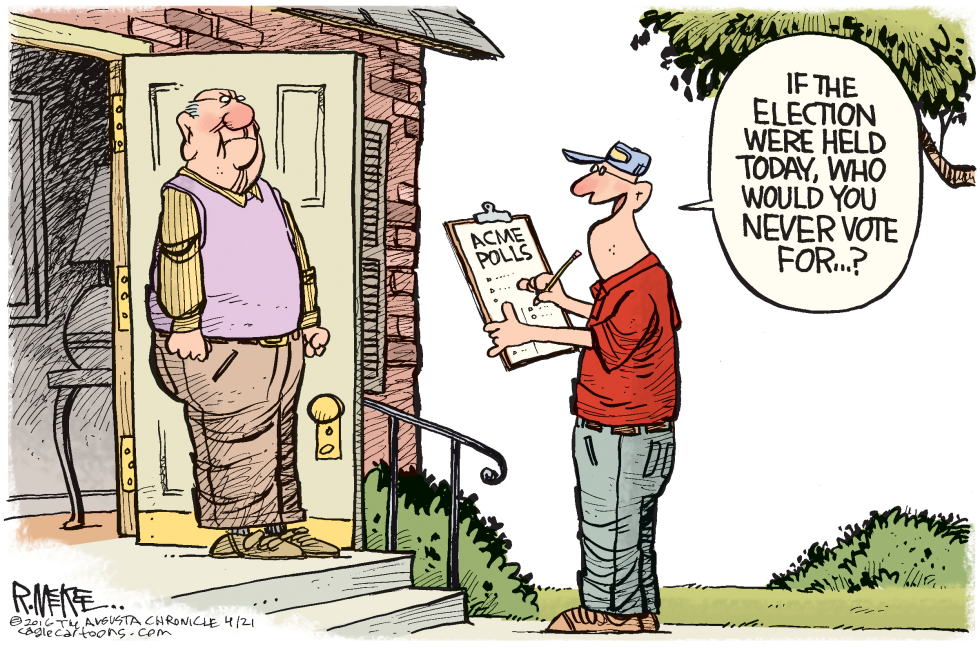  2016 POLL by Rick McKee