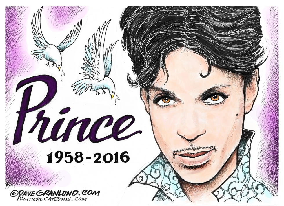  PRINCE TRIBUTE by Dave Granlund