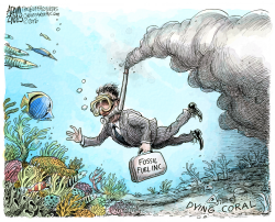 CORAL REEFS by Adam Zyglis