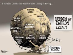 CARBON LEGACY BURDEN COLOUR by Paresh Nath