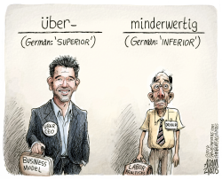 UBER SETTLEMENT by Adam Zyglis