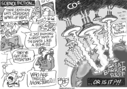 REEF BLEACH  by Pat Bagley