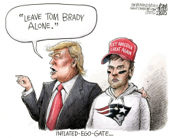 BRADY SUSPENSION by Adam Zyglis