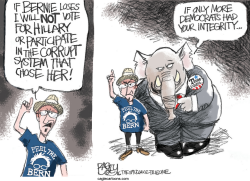 BURNED BERNERS by Pat Bagley